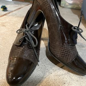 Anne Klein Dark Brown Pumps Size 10